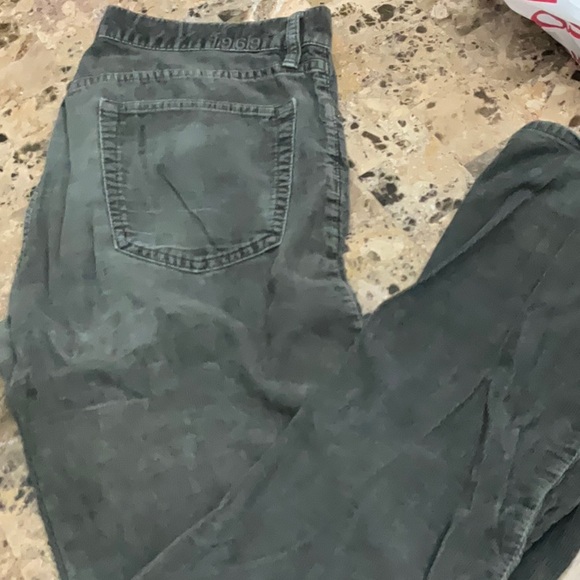 GAP Straight Leg Black Corduroy Jeans Black 34x32 - Picture 4 of 7